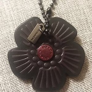 Coach Tearose Bag Charm